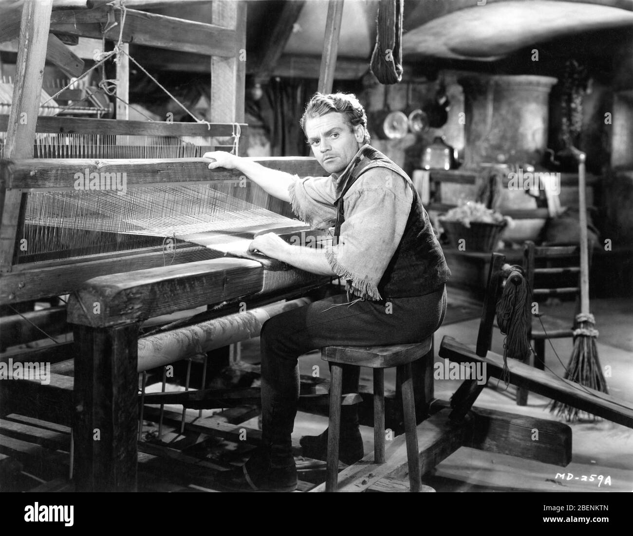 JAMES CAGNEY als Bottom the Weaver in A MIDSUMMER NIGHT'S DREAM 1935 Regisseure MAX REINHARDT und WILLIAM DIETERLE aus dem Stück von William Shakespeare Warner Bros. Stockfoto