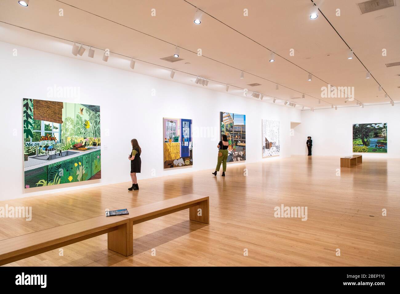 Dallas, Texas, USA. Dallas Museum of Art. Stockfoto