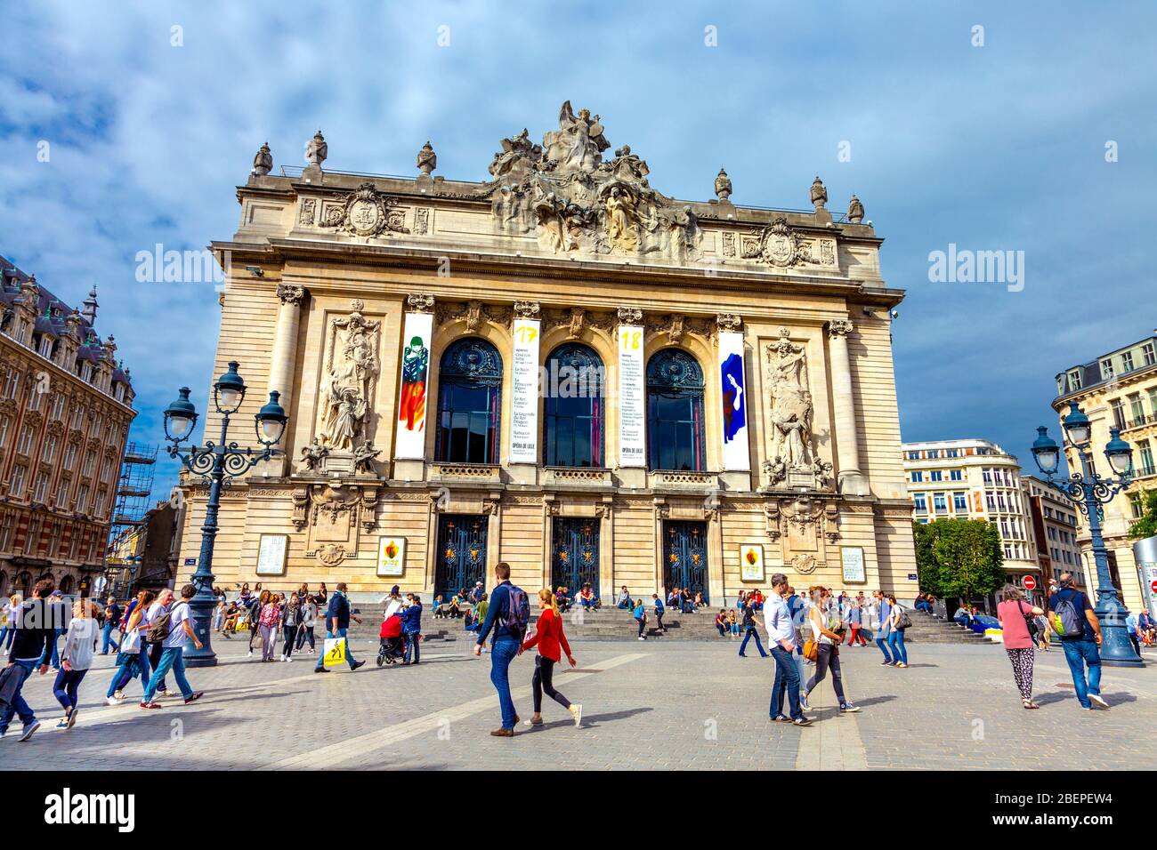Opernhaus (Opéra de Lille), Lille, Frankreich Stockfoto