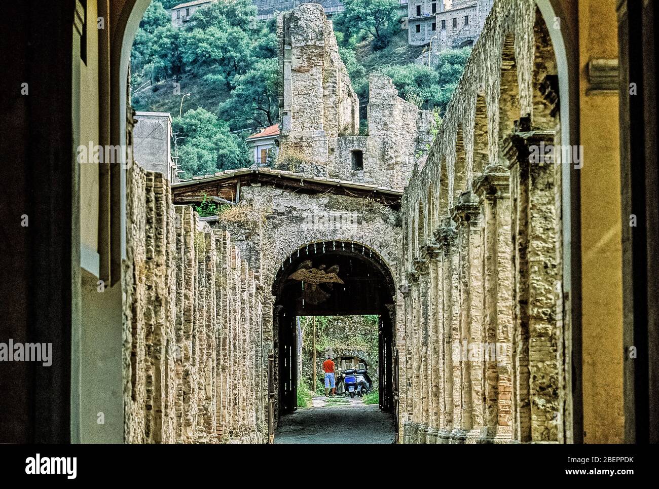 Italien Kalabrien - Soriano Calabro - Kloster San Domenico Stockfoto