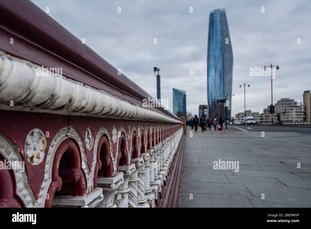 One Blackfriars und 240 Blackfriars Road Building, London, Großbritannien Stockfoto