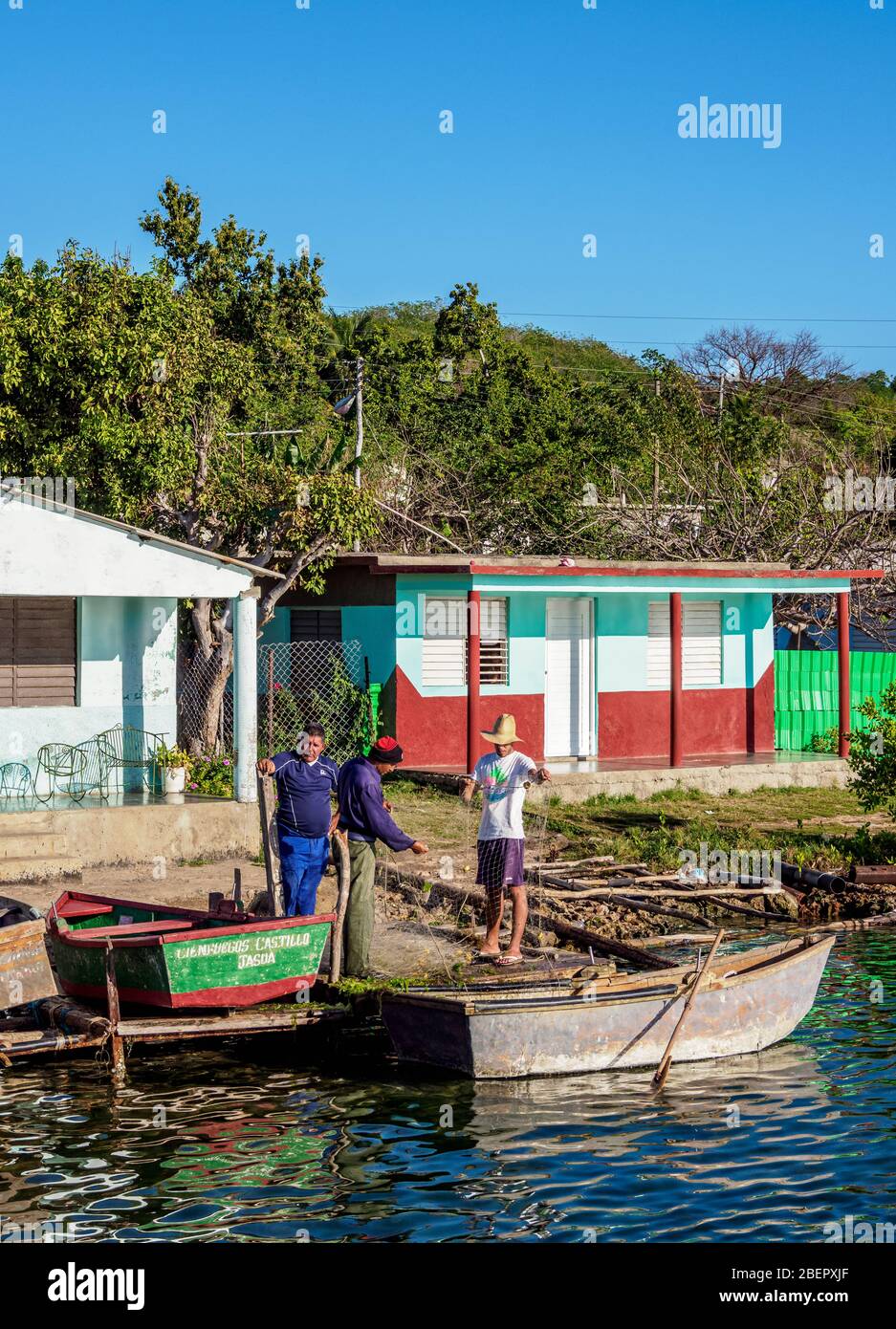 Cienfuegos Bay und Jagua, Provinz Cienfuegos, Kuba Stockfoto