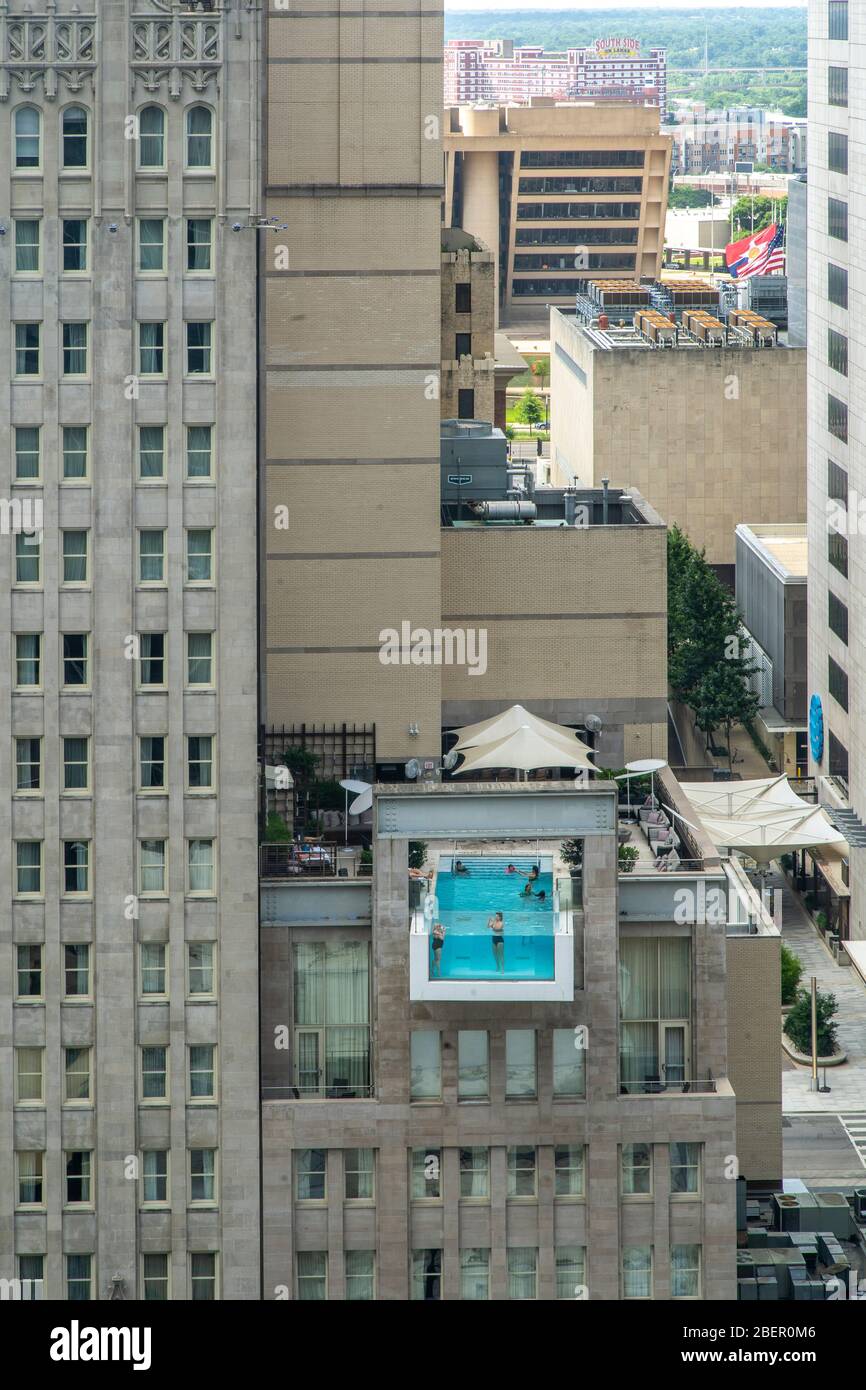 Dallas, Texas, USA. Stadtzentrum. Stockfoto