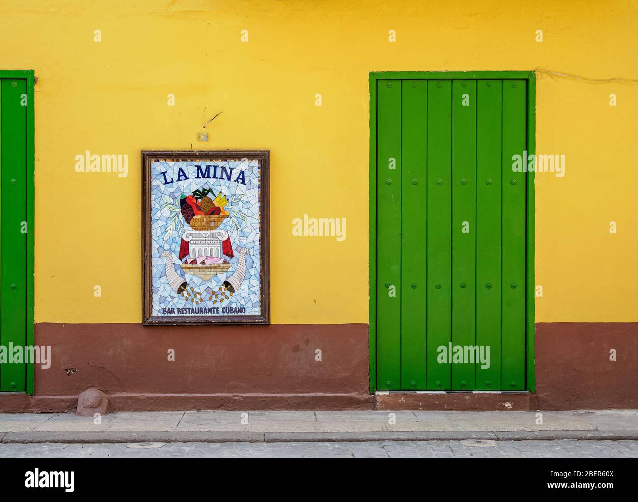 La Mina Bar, La Habana Vieja, Havanna, Provinz La Habana, Kuba Stockfoto