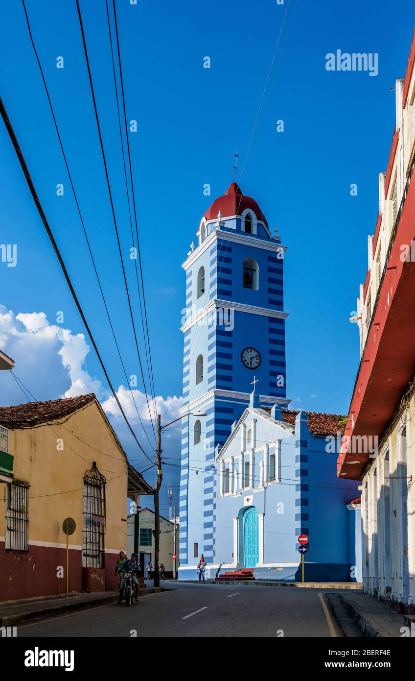 Pfarrkirche, Sancti Spiritus, Provinz Sancti Spiritus, Kuba Stockfoto