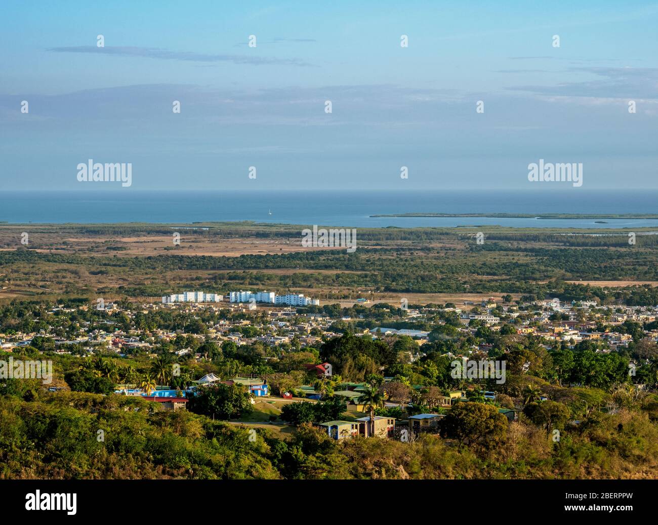 Stadtbild von Cerro de la Vigia, Trinidad, Sancti Spiritus Provinz, Kuba Stockfoto