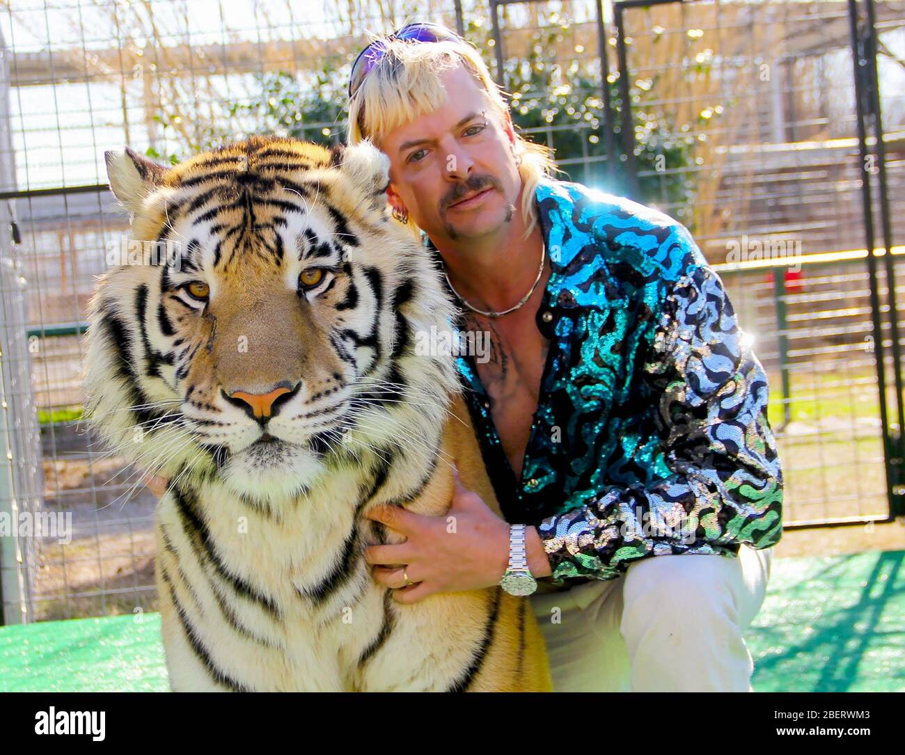 Joe Exotic, 'Tiger King: Murder, Mayhem, and Madness' (2020) Quelle: Netflix / The Hollywood Archive Stockfoto