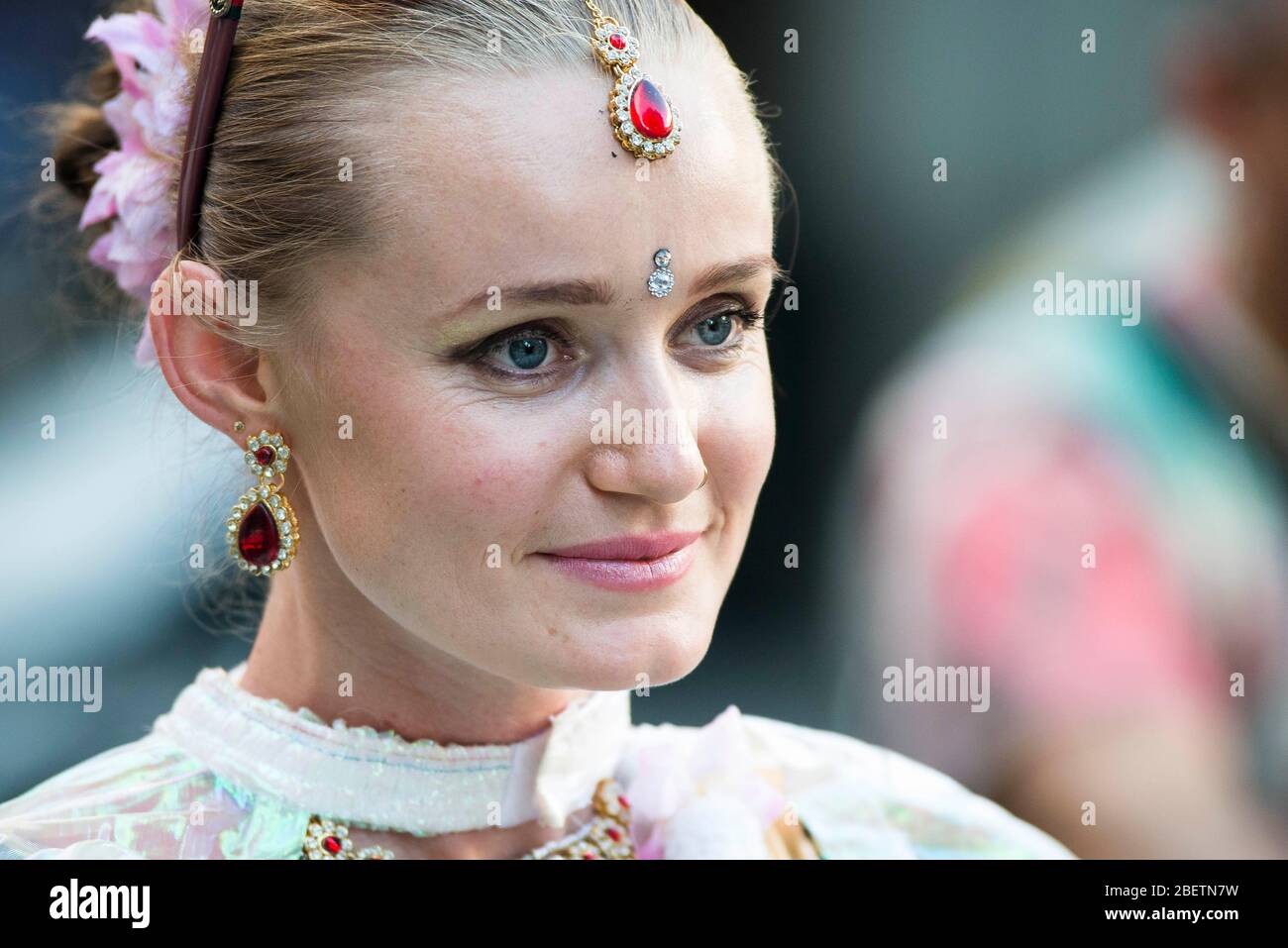 Das Ratha Yatra Festival 2016 in Madrid. September 03, Spanien. 2016. (ALTERPHOTOS/BorjaB.Hojas) NoRTEPHOTO.COM Stockfoto