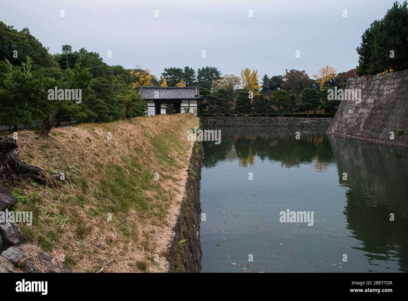 Nijō Castle, 541 Nijojocho, Nakagyo Ward, Kyoto, 604-8301, Japan. Baujahr 1679. Stockfoto