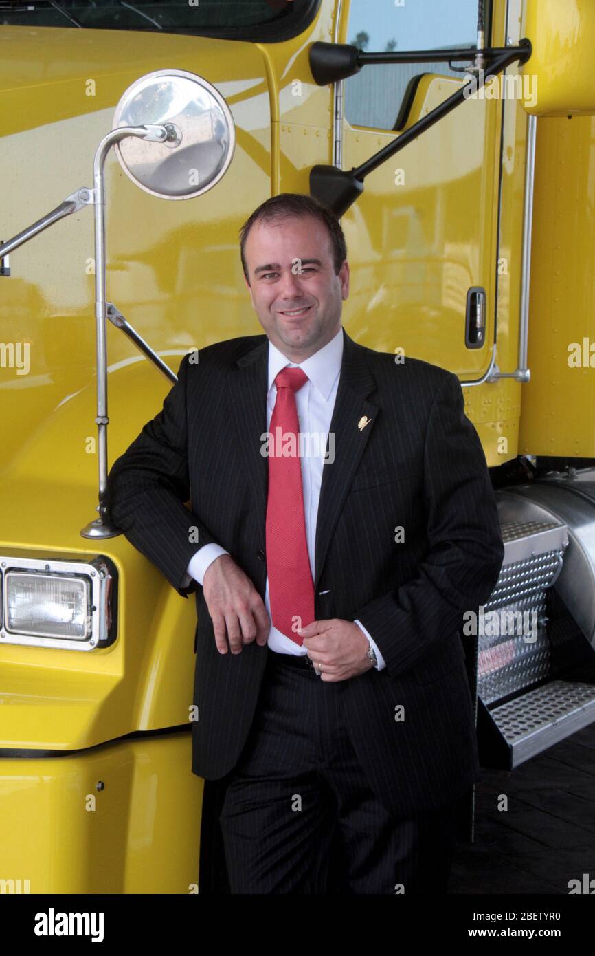 Lizenz Diego Gómez Quintanilla presidente del Grupo IMEF en Tampico. 10 junio 2014.*Foto:©JoseTapia*/NortePhoto.com Stockfoto