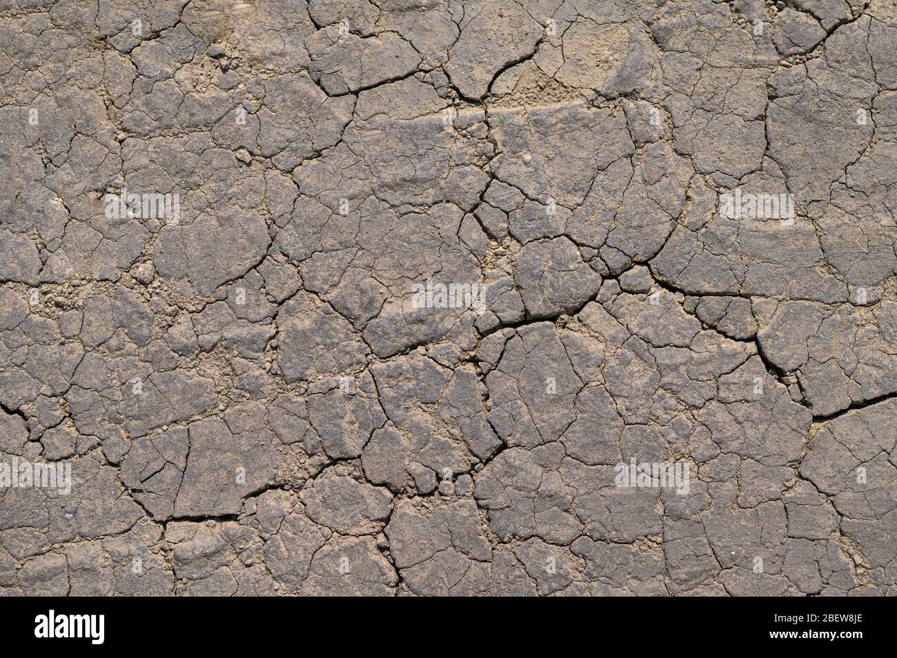 Rissige Boden Boden Boden Hintergrund Textur Stockfoto