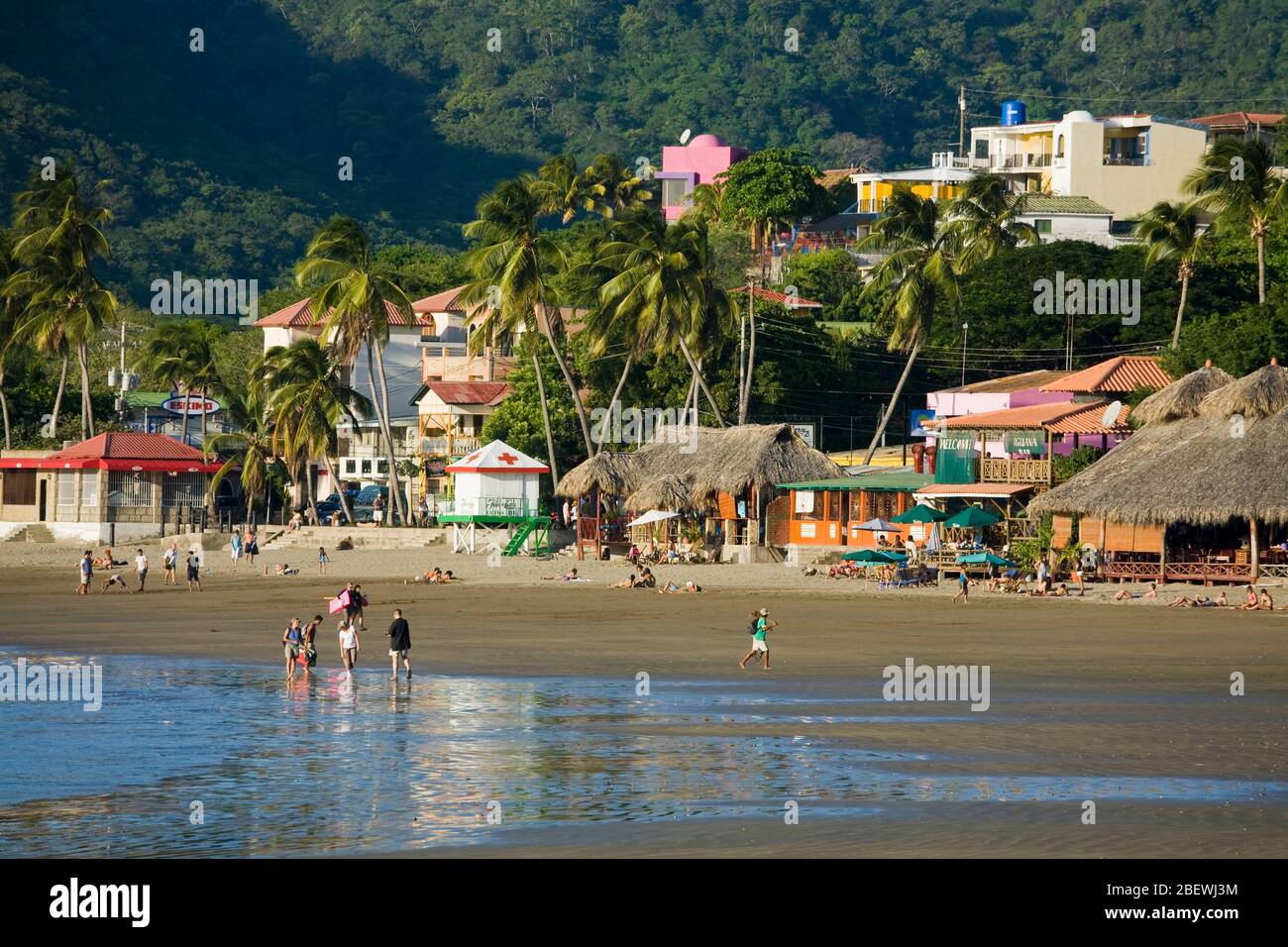 Strand, San Juan Del Sur, Departement Rivas, Nicaragua, Mittelamerika Stockfoto