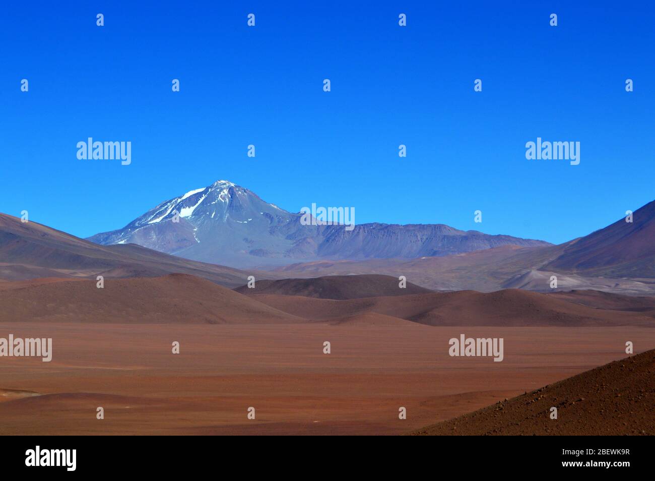 Llulllaillaco, der heilige Vulkan der Inkas. Salta, Argentinien Stockfoto