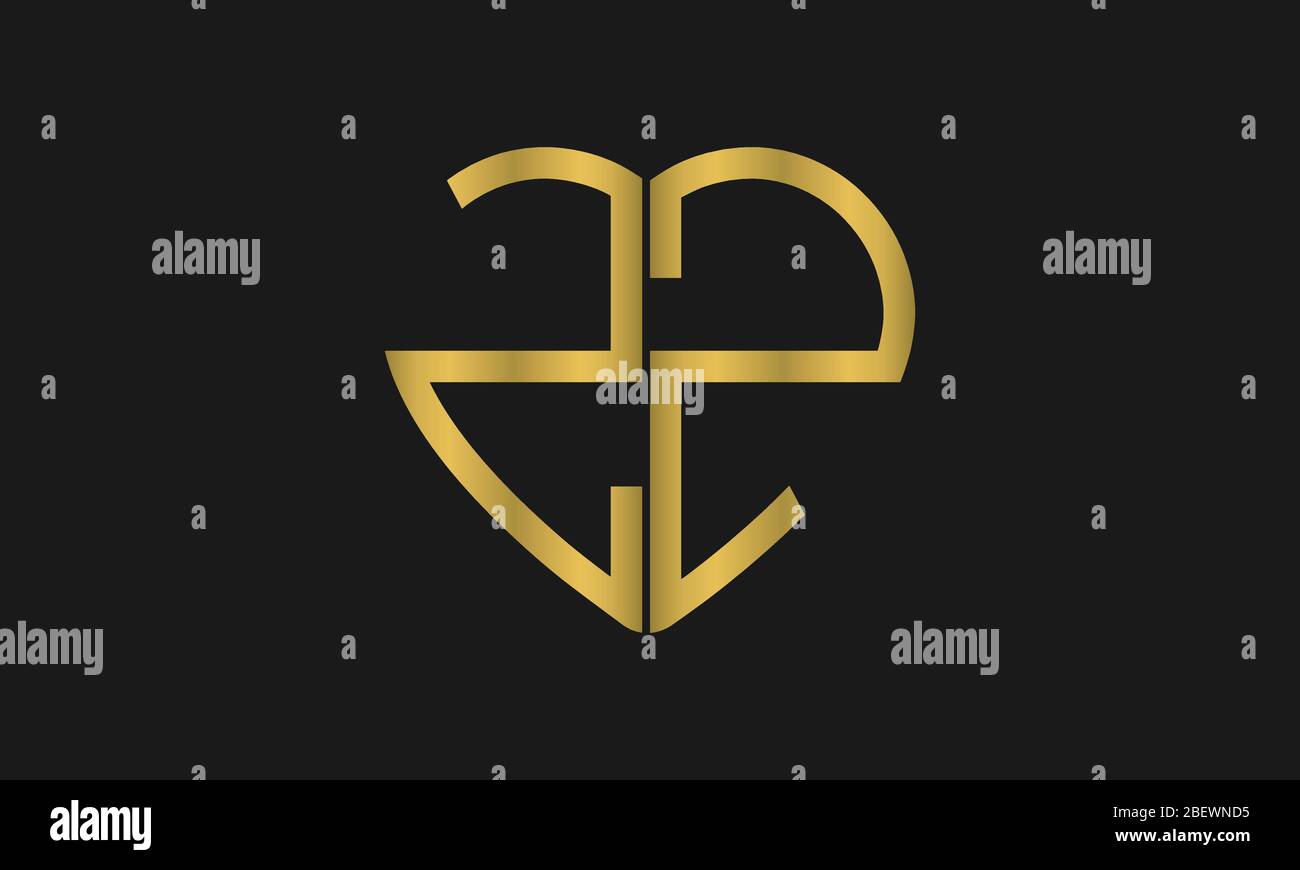 Herz-förmige Buchstaben Z oder Buchstabe ZZ ikonisches Logo-Design, Logo-Design für Hochzeitseinladung, Hochzeit Name und Geschäftsname. Stock Vektor Herz-förmige Buchstaben Z oder Buchstabe ZZ ikonisches Logo-Design, Logo-Design für Hochzeitseinladung, Hochzeit Name und Geschäftsname. Stock Vektor