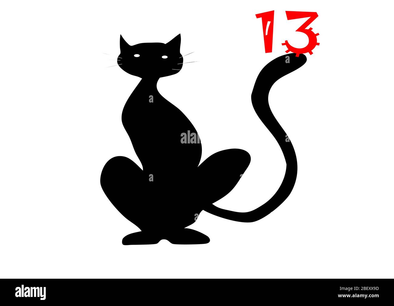 Vorlage für den Text für das Datum Freitag 13. Halloween. Horror. Platz für Text. Hintergrundbild. Platz für Text. Kalenderdatum. Poster. Broschüre. Pro Stock Vektor