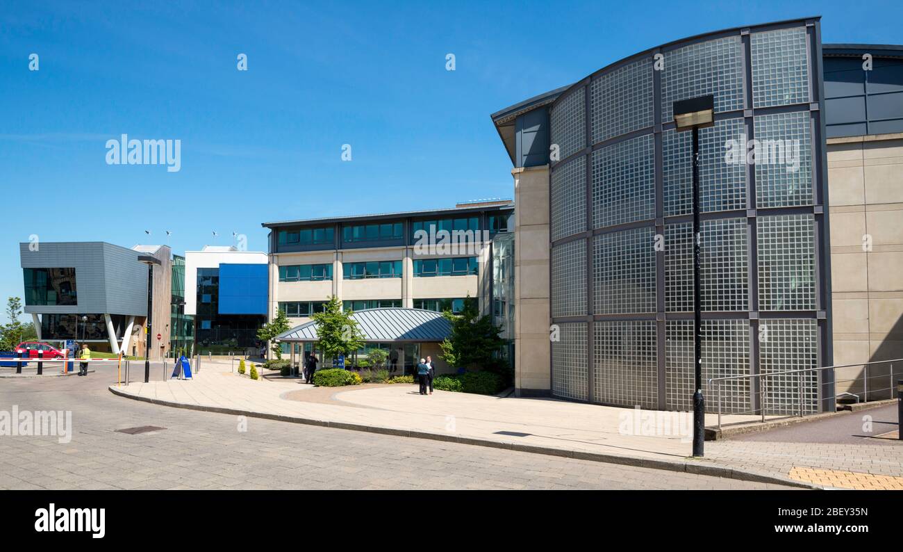 Das Creative Arts Building an der University of Huddersfield in West Yorkshire Stockfoto