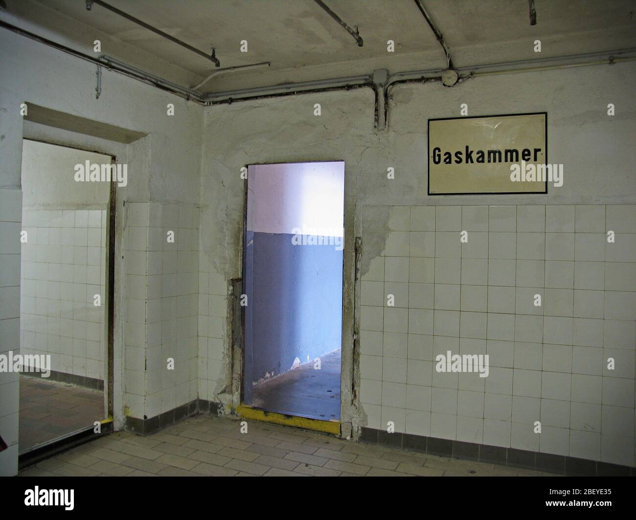 Mauthausen, wo Tausende von jüdischen Gefangenen und politische Gegner des nazi-Regimes inhaftiert wurden. Österreich Stockfoto