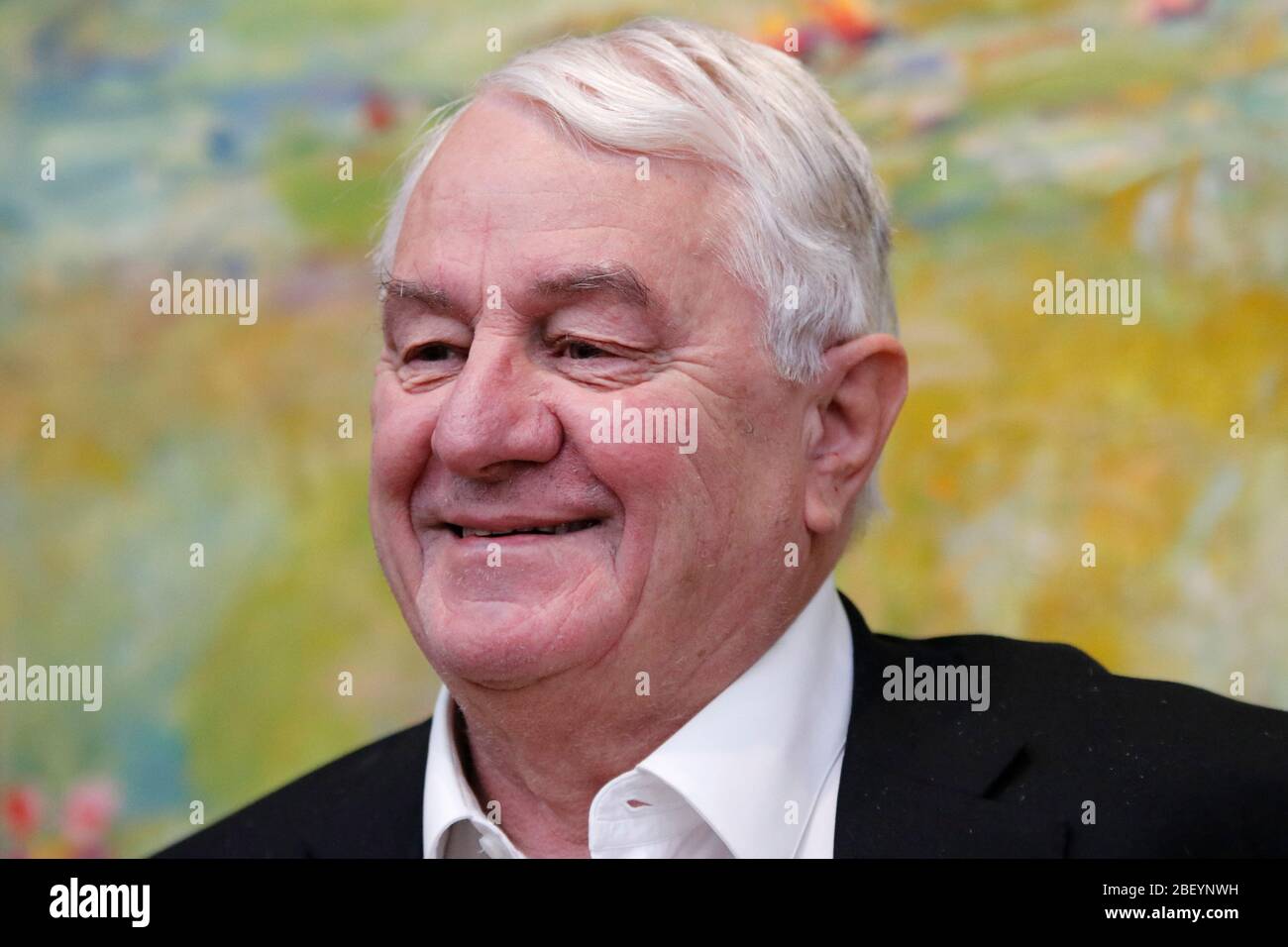 Hasso Plattner - Ausstellung 'Monet. Orte', Museum Barberini, Eroeffnung am 22. Februar 2020, Potsdam/ - Ausstellung 'Monet Places', Museum Barberini, Stockfoto