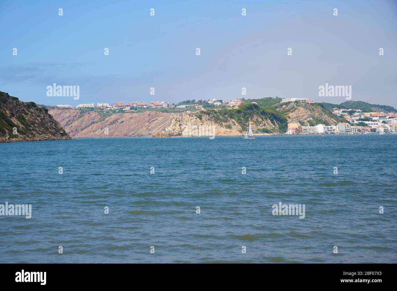 São martinho do Porto Bay Stockfoto