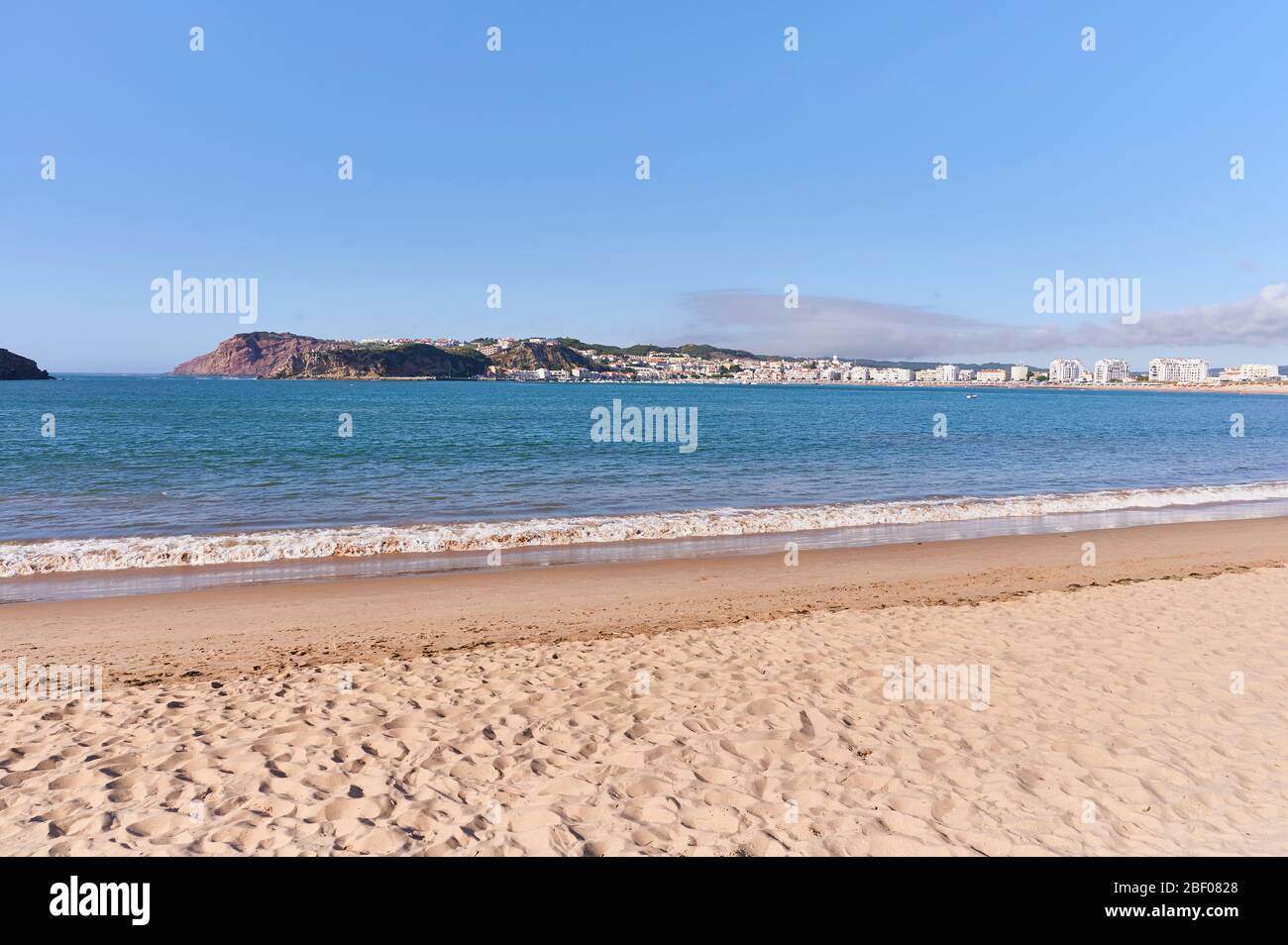 São martinho do Porto Bay Stockfoto