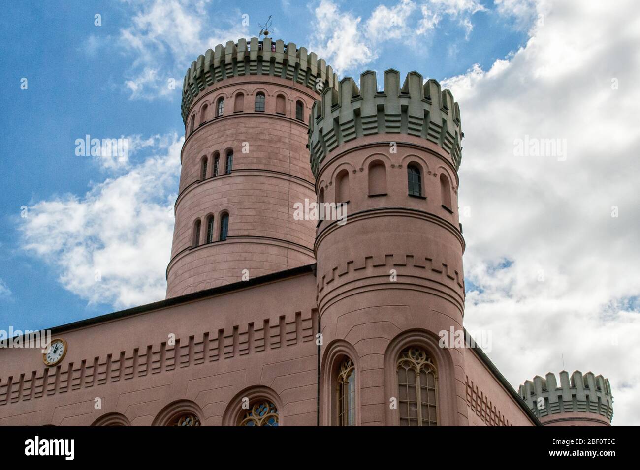 Das Jagdschloss Granitz Rügen Stockfoto