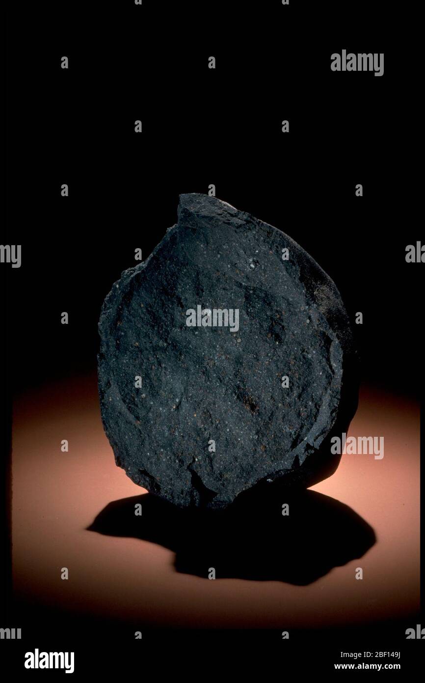 Foto des Meteoriten Murchison (USNM 403) Stockfoto