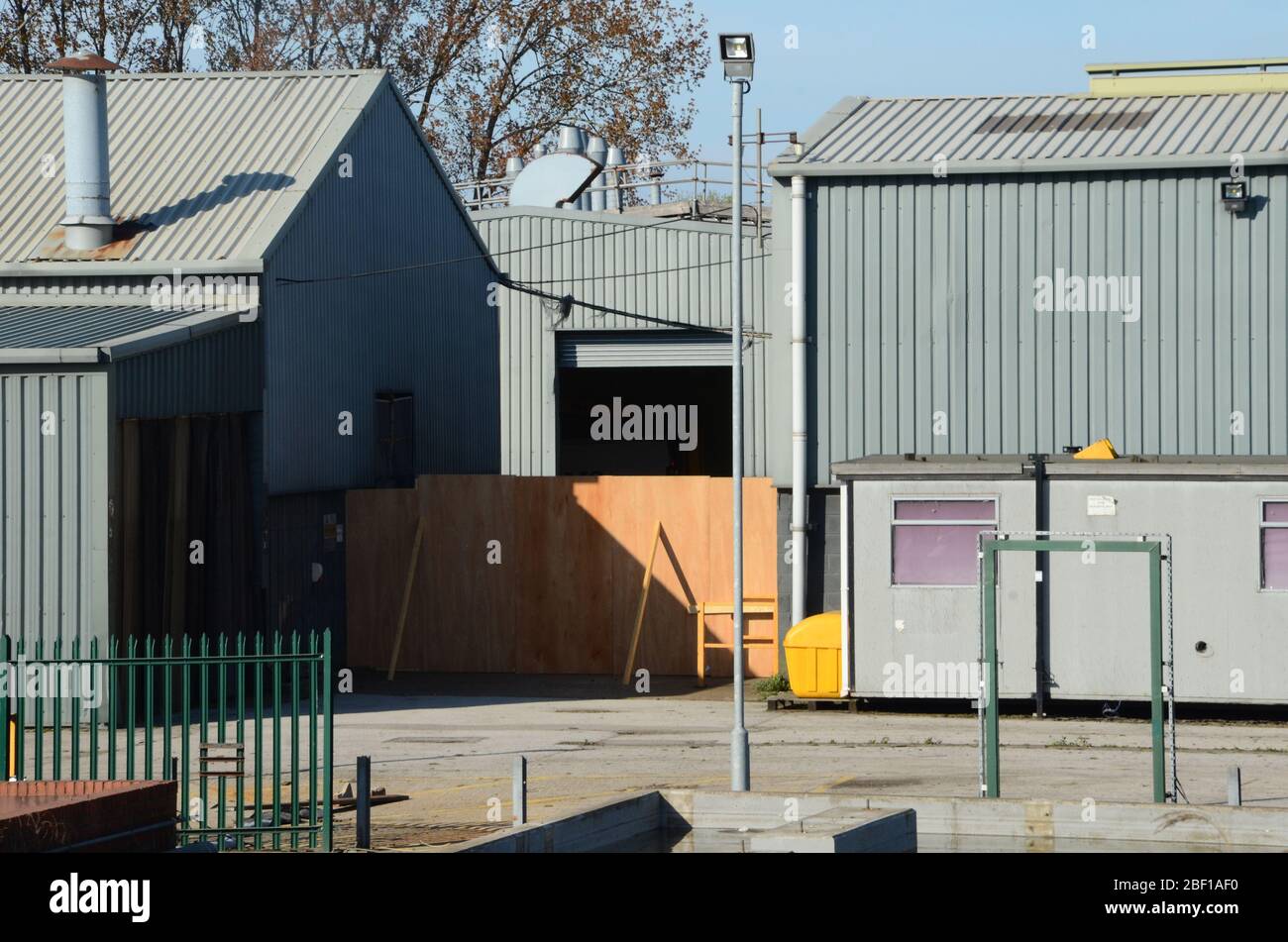 sutton Fields Facility, NHS Coronavirus Mortuary Hull Stockfoto