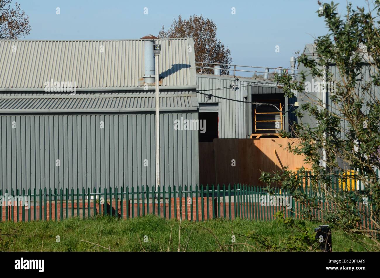 sutton Fields Facility, NHS Coronavirus Mortuary Hull Stockfoto