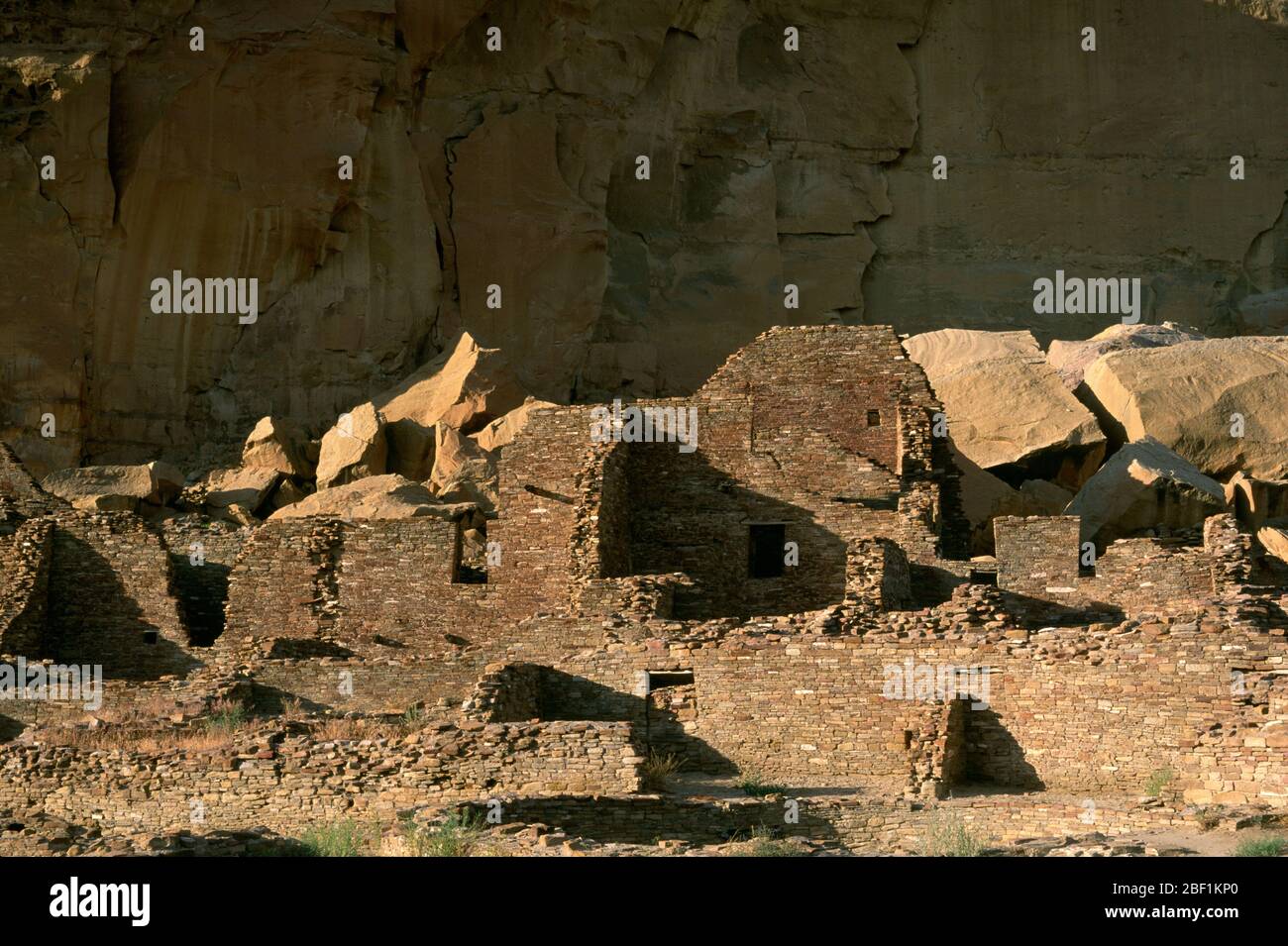 Pueblo Bonito, Chaco Culture National Historic Park, New-Mexico Stockfoto