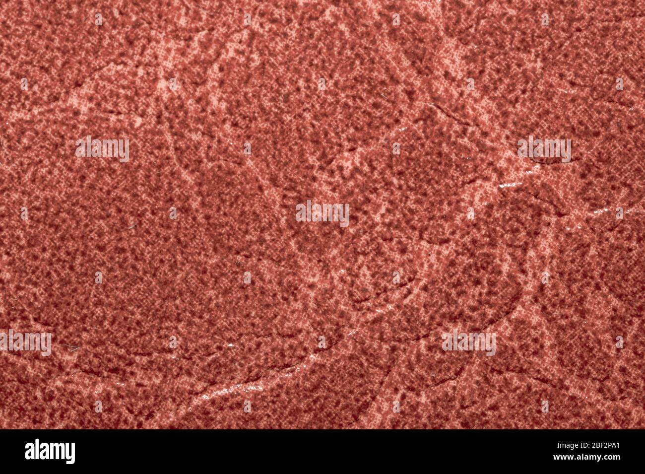 Bbraunes Leder Textur Hintergrund. Raues Material Nahaufnahme Stockfoto