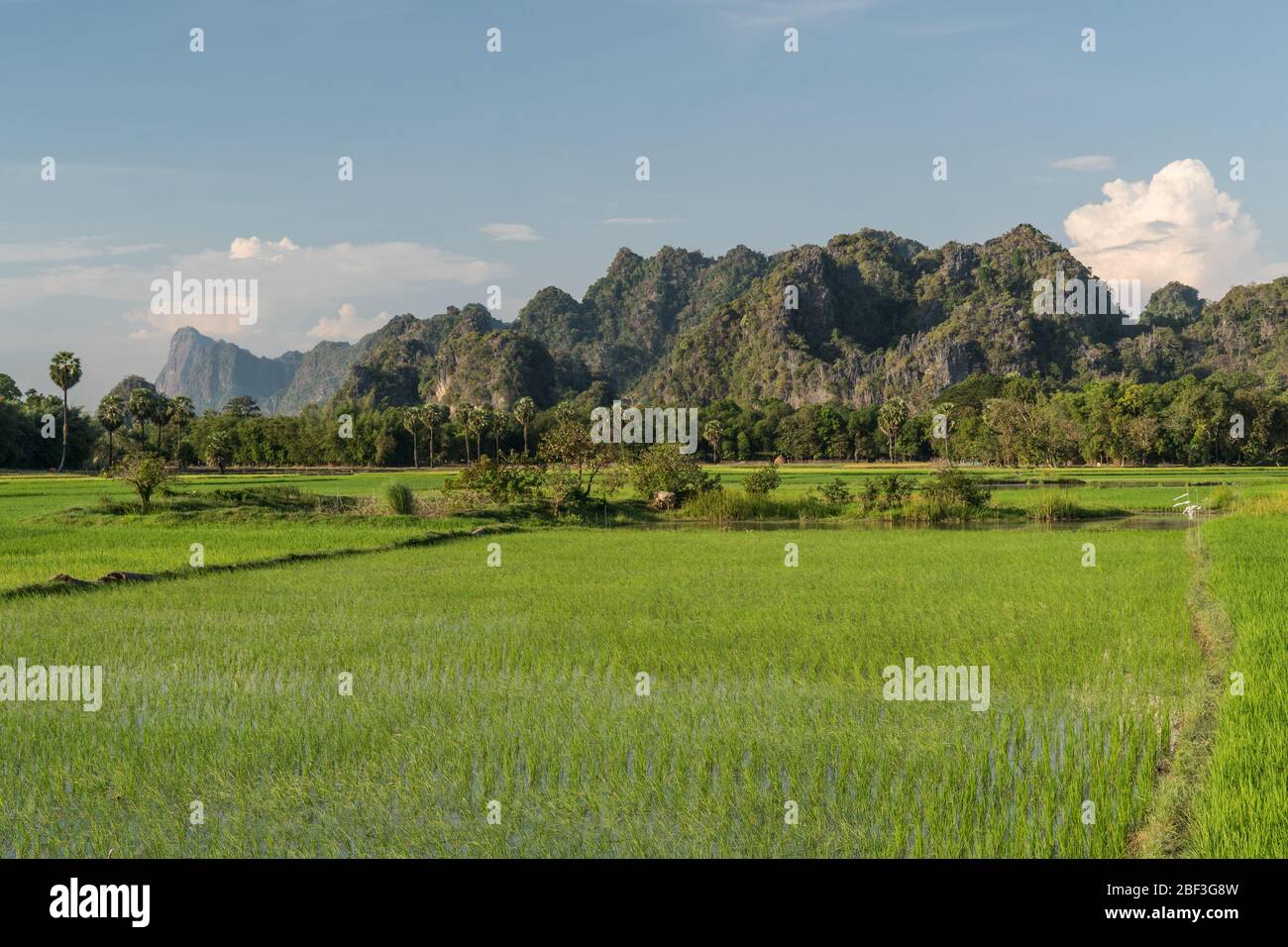 Hpa-An, Myanmar Stockfoto