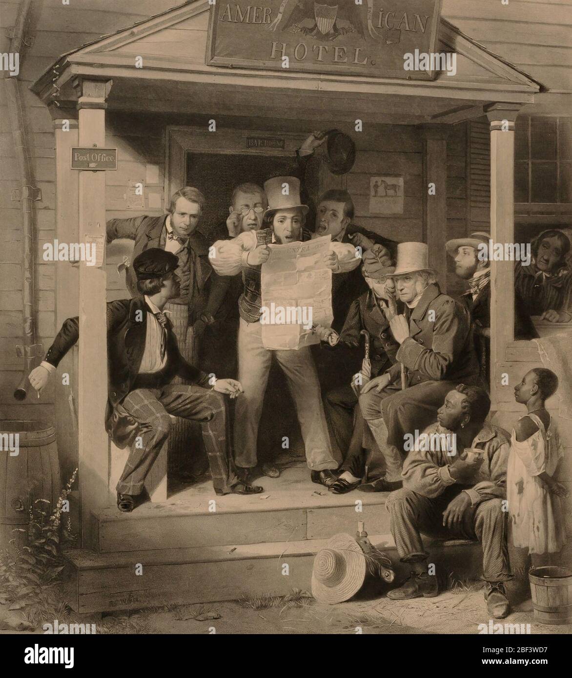 Mexikanische Nachrichten. Stockfoto