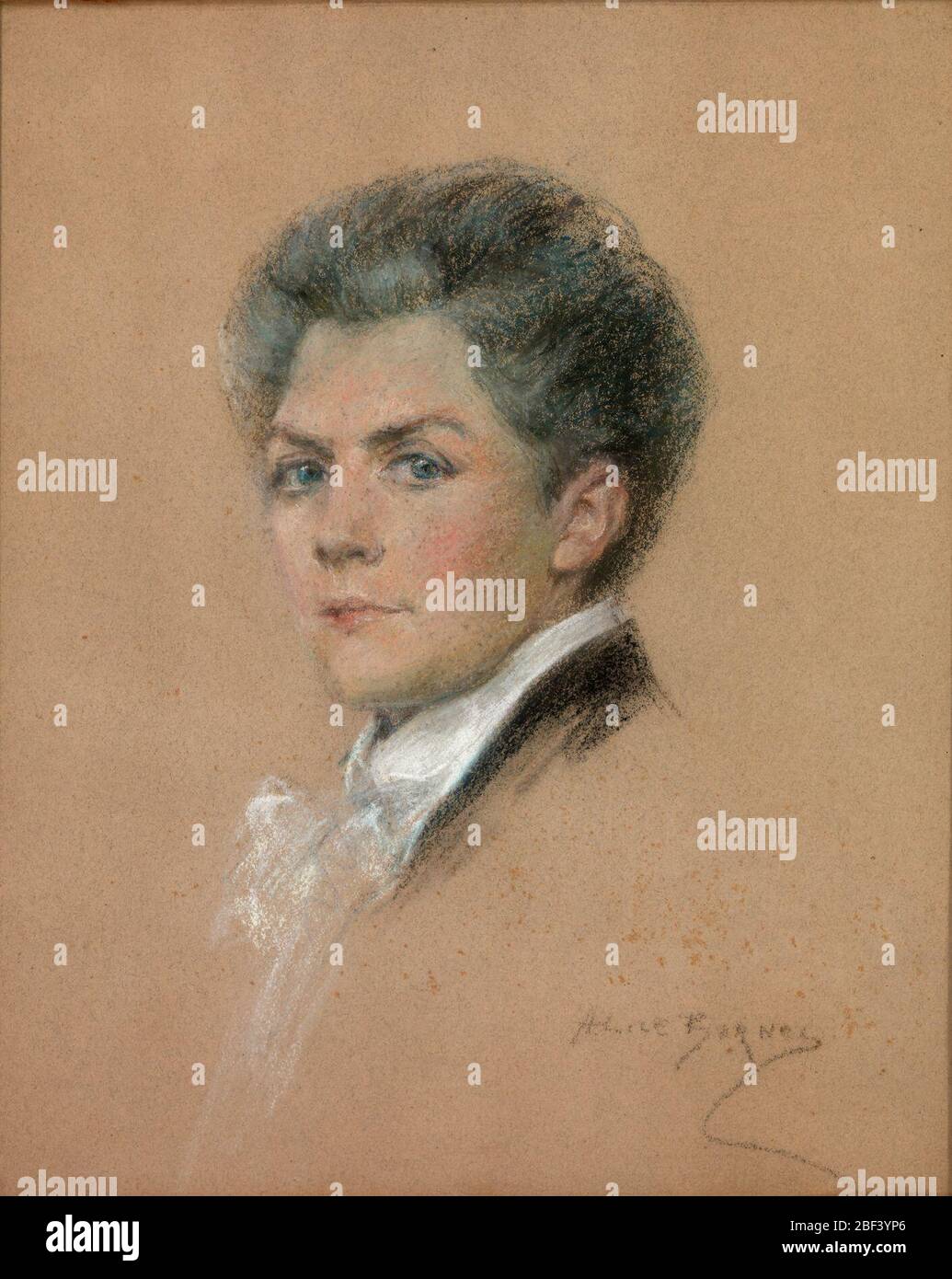 Marie Huet die Malerin. Stockfoto