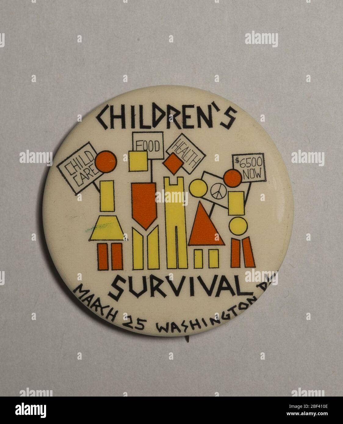 Überleben der Kinder März 25 Washington DC. Stockfoto