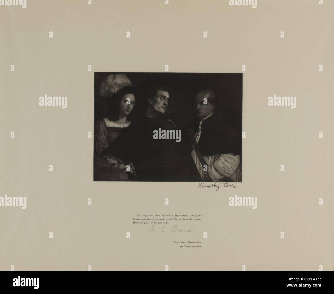 Alte Italienische Meister. Stockfoto