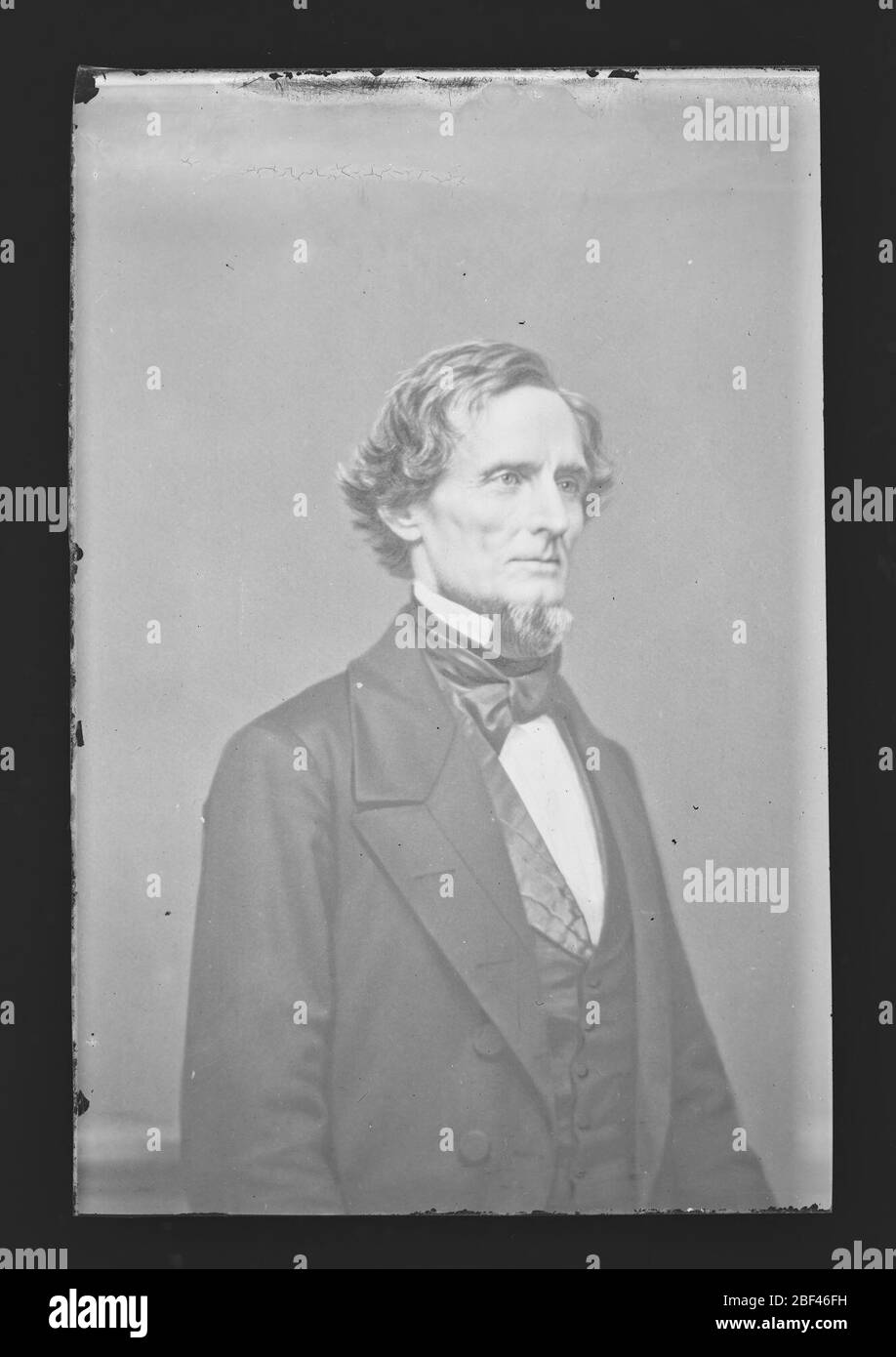 Jefferson Davis. Stockfoto