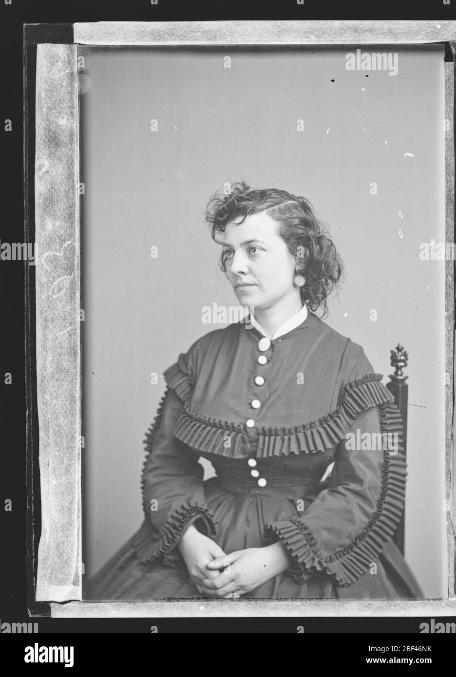 Pauline Cushman. Stockfoto