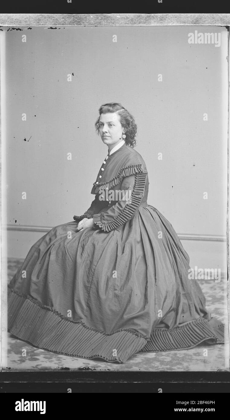 Pauline Cushman. Stockfoto