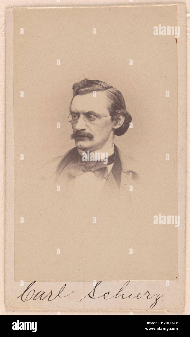 Carl Schurz. Stockfoto