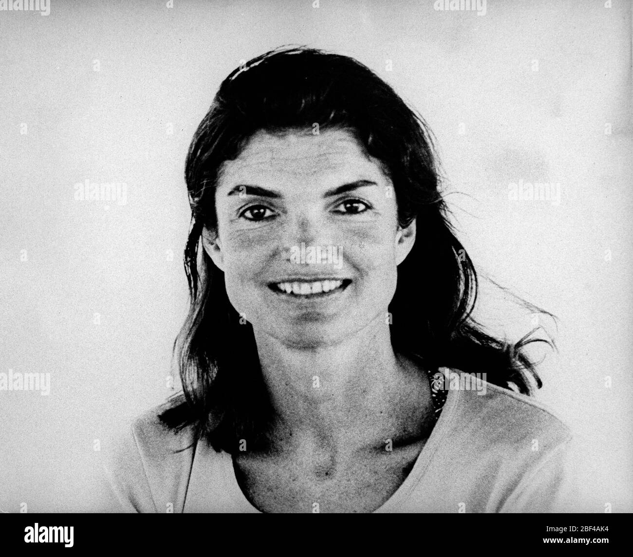 Ehemalige First Lady der Vereinigten Staaten First Lady JACQUELINE KENNEDY . Stockfoto