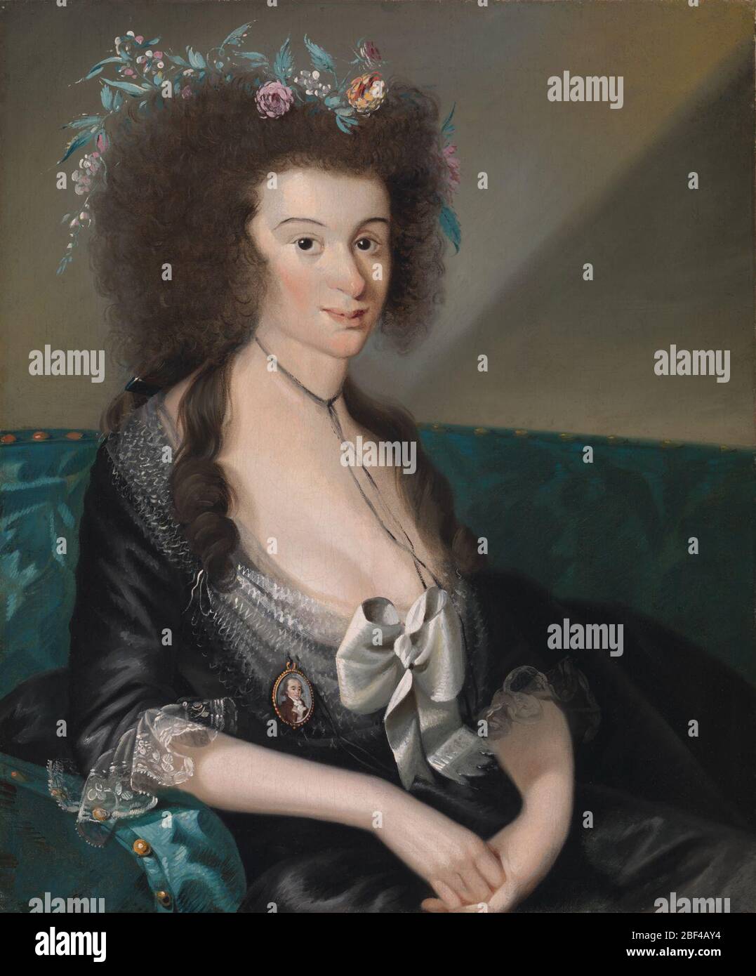 Matilda Davis Williams. Matilda Davis war die Tochter von Caleb Davis, einem wichtigen Bostoner Kaufmann und Reeder und Sprecher im Repräsentantenhaus von Massachusetts. Stockfoto