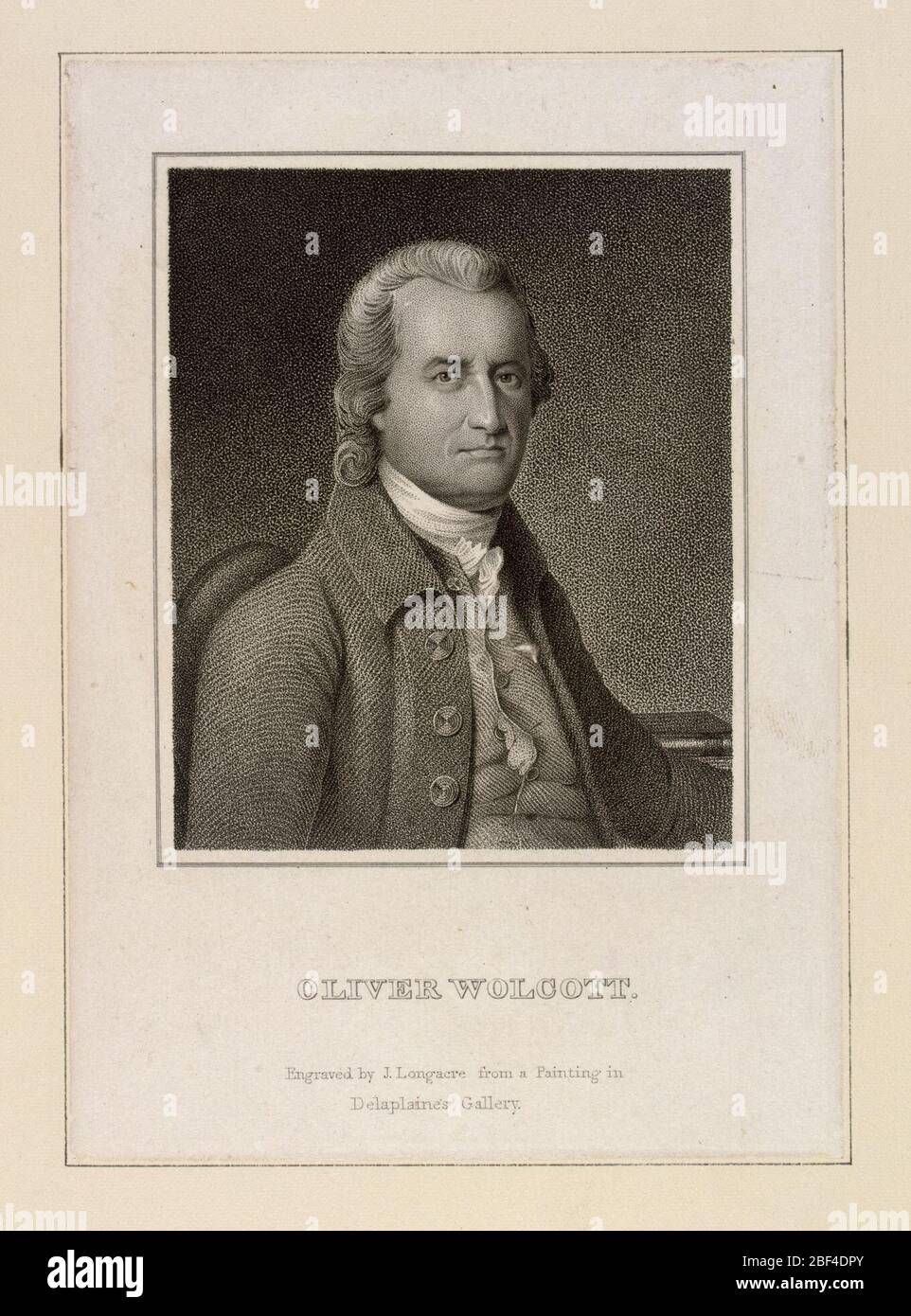 Oliver Wolcott. Stockfoto