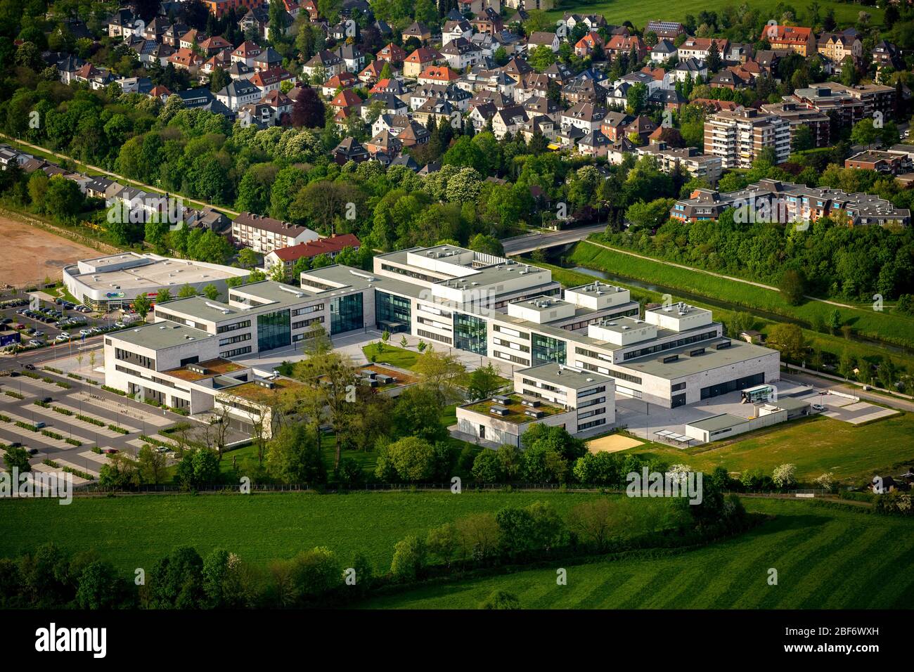 Hamm Hochschule Hamm-Lippstadt Campus der Hochschule für Angewandte  Wissenschaften, Hamm, Ruhrgebiet, Nordrhein-Westfalen, Deutschland  Stockfotografie - Alamy