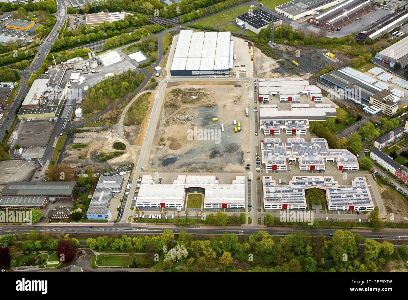 Transaction Business Park Düsseldorf Airport www.alamy.de