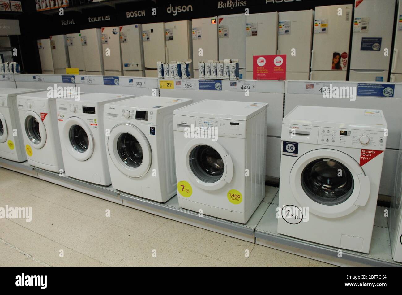 Waschmaschine Stockfoto