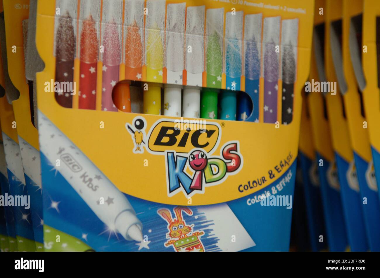 Bic Kids, Farbe, Stifte Stockfotografie - Alamy