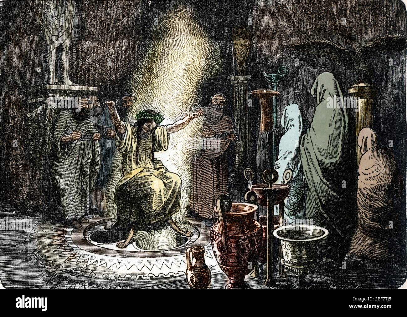 Pythia Fotos und Bildmaterial in hoher Auflösung Alamy