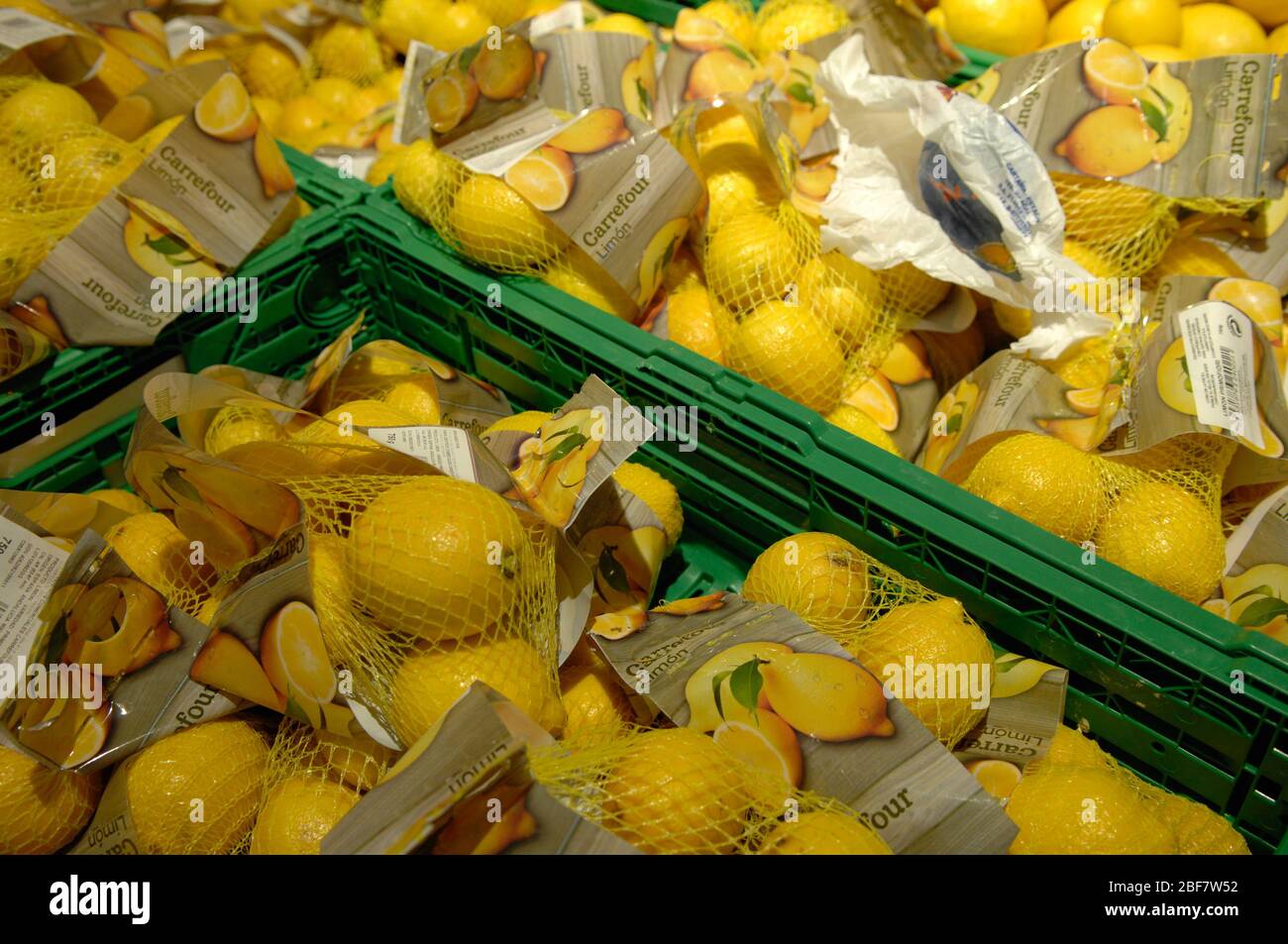 Zitrone, Obst Stockfoto
