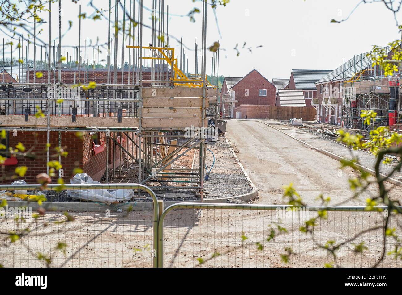 Baustelle Voraus Stockfotos Und Bilder Kaufen Alamy