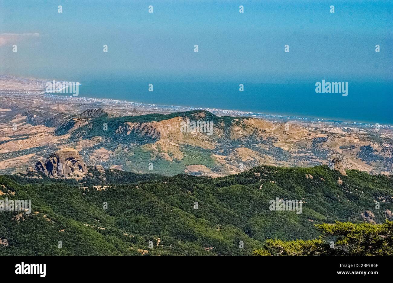 Italien Kalabrien - Aspromonte Nationalpark - San Luca - Pietra Cappa Stockfoto